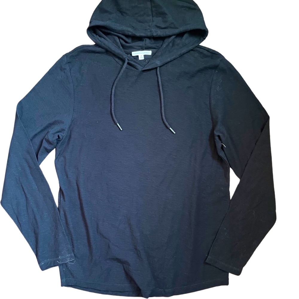 THREADS FOR THOUGHT LIGHTWEIGHT COTTON HOODIE NWOT